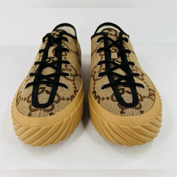 Gucci Maxi GG Tortuga Supreme Canvas Vegan Sneakers UK 13 - US 13.5 - EU 47